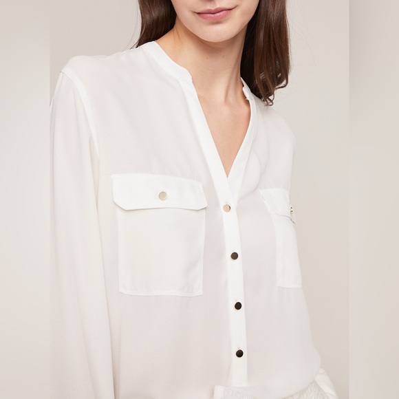 Calvin Klein Tops - Calvin Klein Utility Blouse